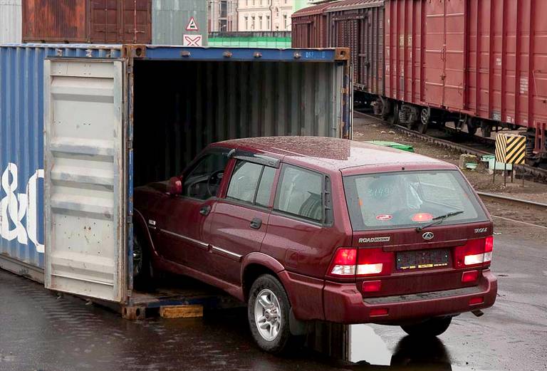 Железнодорожные перевозки автомобиля цена из Златоуста в Санкт-Петербург